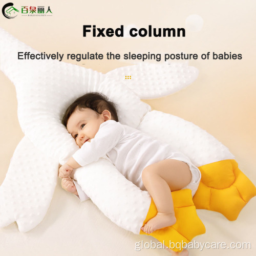 Goose Down Pillow For Baby Super Soft Cartoon plush white goose sleeping pillow Supplier